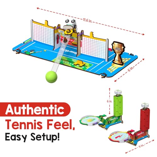 Smartivity DIY Tabletop Tennis Game for Kids 6-12 Years - style: Tabletop Tennis