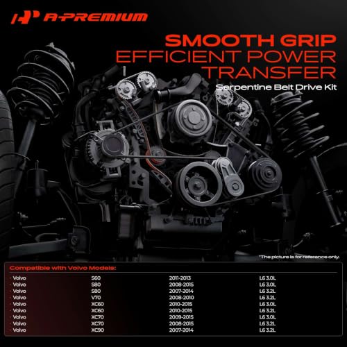 A-Premium Engine Serpentine Belt Drive Kit
