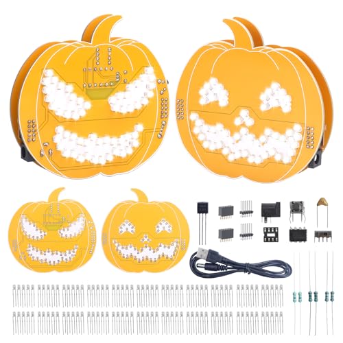 PEMENOL Halloween Pumpkin Soldering Kit