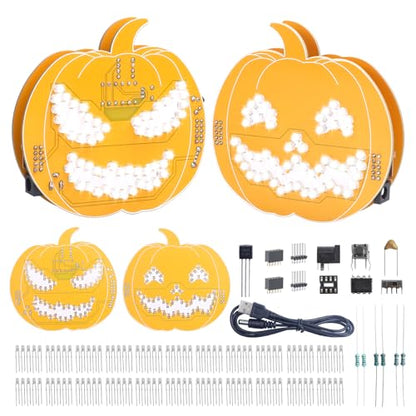 PEMENOL Halloween Pumpkin Soldering Kit