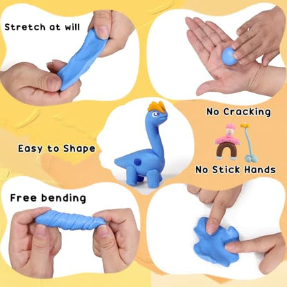 Ixiaoyoo 88 Colors Polymer Clay, Oven Bake DIY Modeling Clay for Kids - color: 88 Colors