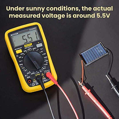 10Pcs 5V 30mA Mini Solar Panels for Mini Solar Cells DIY Electric Toy Materials Photovoltaic Cells Solar DIY System Kits 2.08"x1.18"(5V 30mA 53mmx30mm)