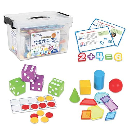 Learning Resources Skill Builders Kindergarten Math Small Group Kit - style: Skill Builders Kindergarten Math Small Group