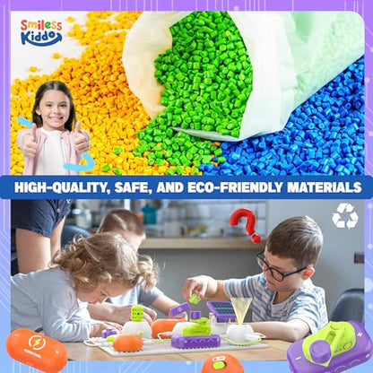 Science Kits for Kids - STEM Kits for Kids, Electronics Exploration Kit, Over 150 Projects, 14 Circuit Parts, STEM Educational Toy Gifts for Kid Boys Girls Ages 3 4 5 6 7 8 9 10 11 12 - style: 150+ Projects