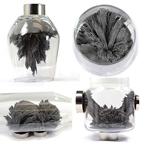 12 oz Fine Iron Filings Magnetic Iron Powder for Magnet Education and School Projects - Discover The World of Magnetics & See Magnetic Lines of This Unseen Force & More! (One Pack)