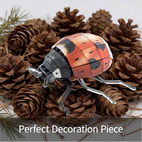3D Acrylic Insect Puzzle DIY Bug Model Kit Animal STEM Gift - color: Ladybug