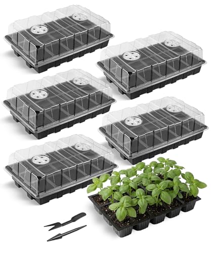 Mr. Pen 5-Set Seed Starter Tray Kits - size: 15-Cells 5-Pack
