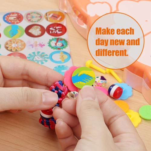 FUNiOi Bracelet Making Kit for Girls 8-10 12 Year Old - DIY Friendship Bracelets Crafts Toys for Kids Ages 6, 7+, Cool Birthday Gift Idea - Cute Squirrel Appearance Bracelet String Maker - size: Friendship Bracelet Kit