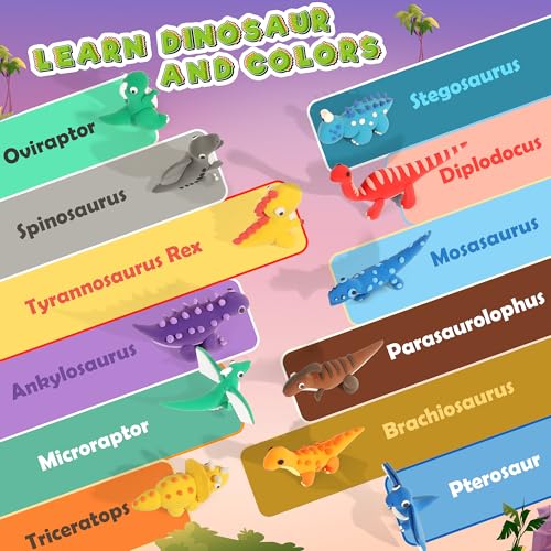 Aestd-ST Air Dry Clay Kit - Dinosaur Theme, Modeling Clay for Kids - color: Dino DNA Explorers