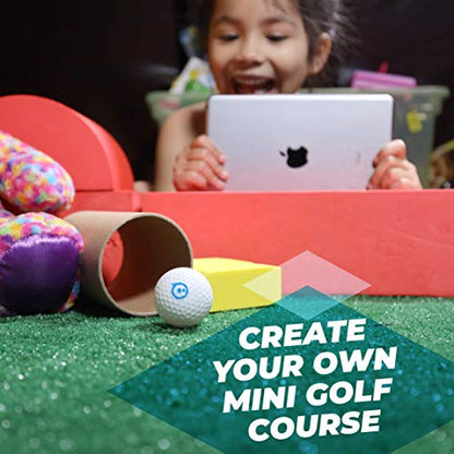 Sphero Mini Golf (White) - Coding Robot Ball - Educational Coding and Gaming for Kids and Teens - Bluetooth Connectivity - Interactive and Fun Learning Experience for Ages 8+ - color: Eggshell White(golf)