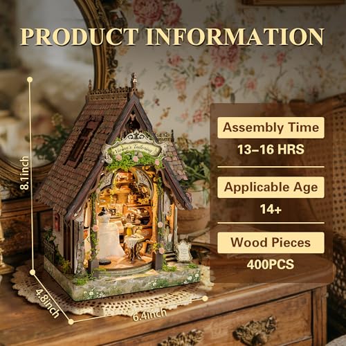 Romantic Miniature Dream Dress Studio Book Nook - color: Dream Dress Studio