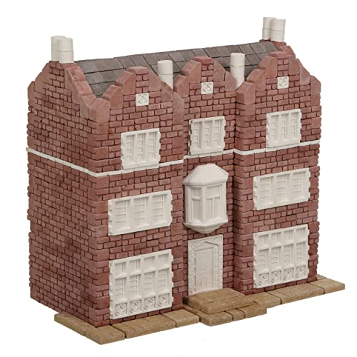 Wise Elk Mini-Bricks Constructor Set – Realistic 3D Puzzle & Plaster Brick Model Kits for Teens & Adults, STEM Educational DIY Construction Set, Multiple Styles Available (Rebbe's House) - style: Rebbe's House