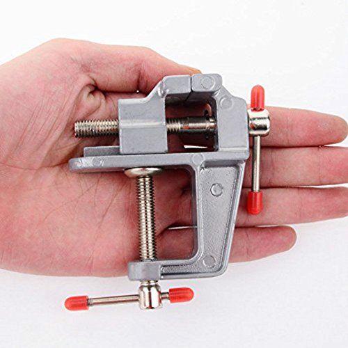 Mini Bench Vise Small Table Clamp Hobby Craft Repair Tool (Clamping Range: 0-1.2inch) - size: Clamping Range: 0-1.2inch