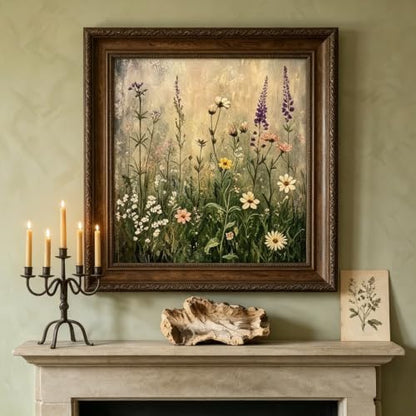 5D Wildflower Floral Diamond Art kits for Adults Beginners 13.8x13.8inch - color: KM1311-1