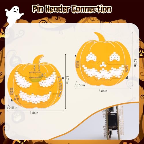 PEMENOL Halloween Pumpkin Soldering Kit