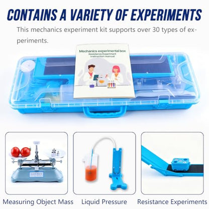 Physics Mechanics Lab Kit, Physics Experiment Set with Balance Scale Pulley