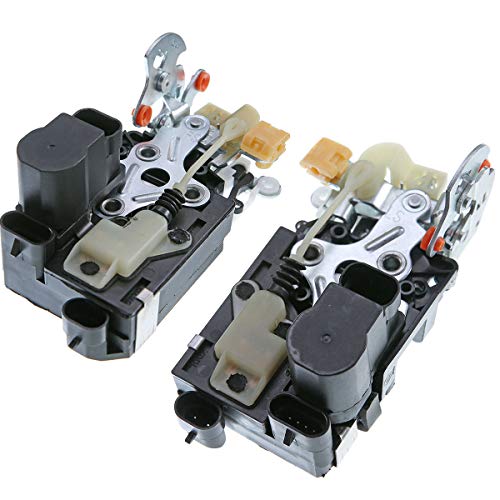 YHTAUTO Front Side Power Door Lock Latch Actuator for Chevy, GMC - size: Front Driver and Passenger Side