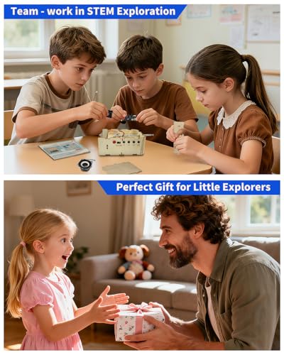 Science Kits for Kids Age 8-12 12-14, STEM Toys DIY Radio Kit - size: Small