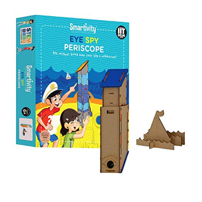 Smartivity Eye Spy Periscope For 6+ Years Boys and Girls, STEM, Learning, Educational and Construction Activity Toy Gift (Multi-Color)