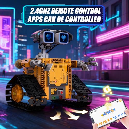STEM Robotics Kit for Kids 8-12, APP & Remote Control Robot Building Kits