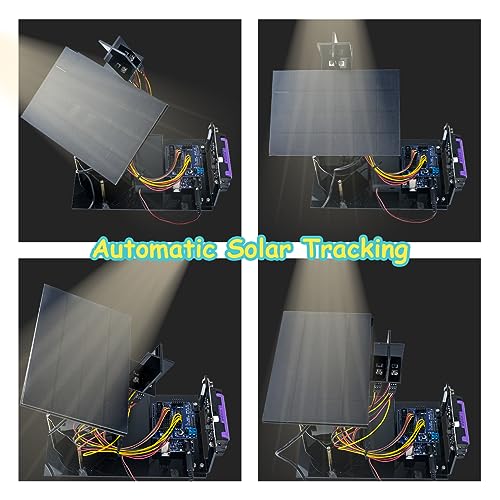 LAFVIN Solar Tracking Starter Kit Project DIY Smart Tracker System STEM Programming Code with Tutorial Compatible with Arduino IDE