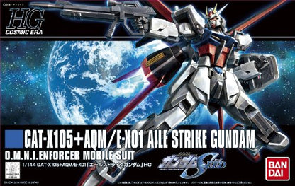 Bandai Hobby HGCE Aile Strike Gundam Model Kit (1/144 Scale)