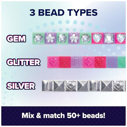 Cool Maker, PopStyle Expansion Pack, Bracelet Making Kit, over 50 Gem Beads, Makes 3 (Packaging May Vary), Arts and Crafts Kids Toys for Ages 7 and up - style: Bracelet Maker Expansion Pack