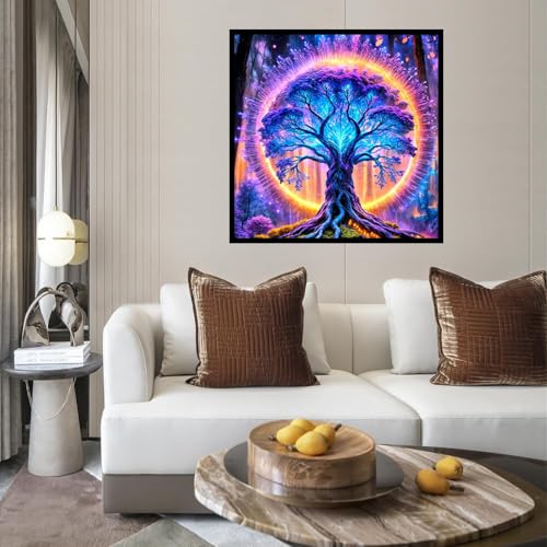 Ekuxom Tree of Life Diamond Art Kits for Adults-5D Diamond Painting - color: Tree of Life-1