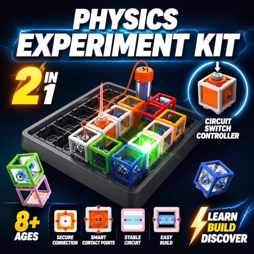2026 New 3D Light-Up Circuit Puzzle, STEM Kit for Kids Ages 8-14