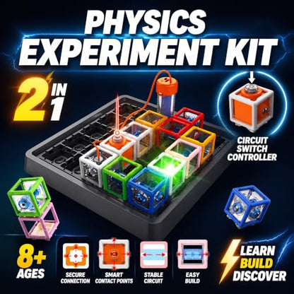 2026 New 3D Light-Up Circuit Puzzle, STEM Kit for Kids Ages 8-14