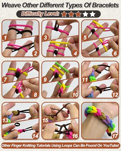 UCDRMA 1000PCS Soft Cloth Loom Bands Refill for Bracelet, Loop Bracelet Making Kit in Dreamy Creamy Colors Weaving Loom Refill Loops Pack, Elastic Band Bracelet Kit Can Make 40+ Friendship Bracelets - color: Dreamy Creamy Colors