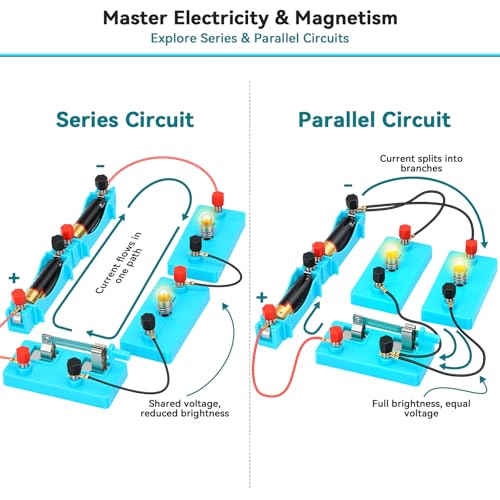 27PCS Magnet Science Kit for Kids Ages 8-16, Physics & Electricity - size: 27PCS