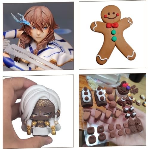 Air Dry Clay Lightweight, Flexible Modeling Clay for Adults Arts and Crafts - color: Brown