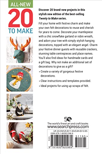 All-New Twenty to Make: Festive Felt Decorations (All New 20 to Make)
