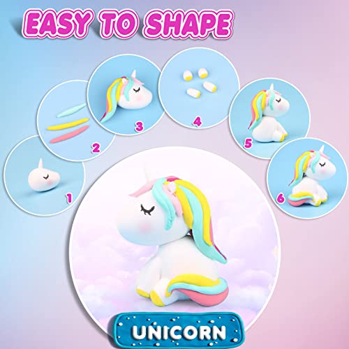 Air Dry Clay, 36 Colors Modeling Magic Clay for Kids - color: 36 Colors