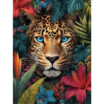 TOPCLTV Animal Diamond Art Kits for Adults,5D Leopard Diamond Painting Kits - color: HS003-1