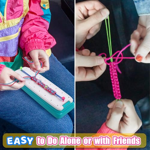 GILI Friendship Bracelet Making Kit - DIY Jewelry Making for Girls Age 8-12 - color: blue