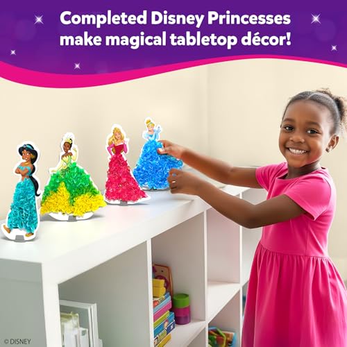 Skillmatics Poke-in Art – Disney Princesses, Wood Craft Kit, Gift for Kids - style: 3. Disney Princess