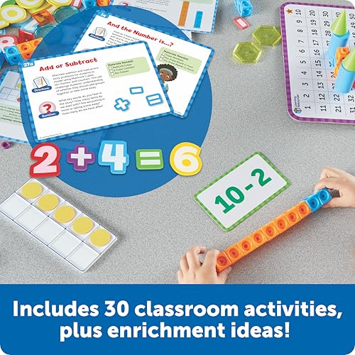 Learning Resources Skill Builders Kindergarten Math Small Group Kit - style: Skill Builders Kindergarten Math Small Group