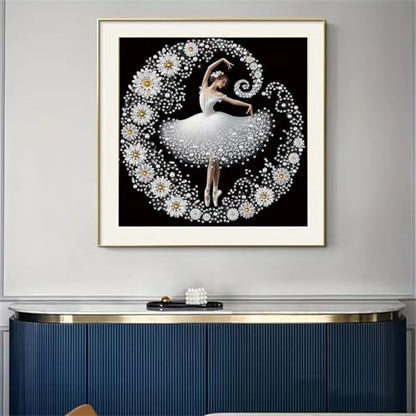 Elegant Dancer Diamond Art Kits for Adults,Diamond Painting Kits 12×12 inch - color: Elegant Dancer