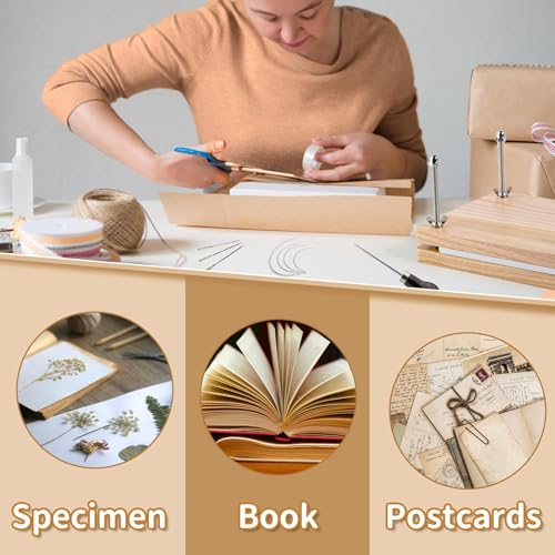 Book Binding Kits Bookbinding Kit Book Binding Press 7.9x11.6" Book Press - size: 7.9"x11.6" Bookbinding Kit