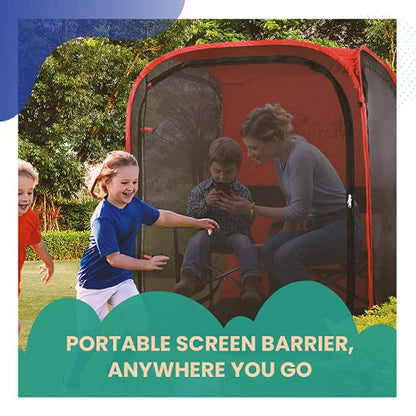 WeatherPod® MyPod™ Mesh 1-Person Pop-Up Sports Shelter - color: Navy, size: X-Large