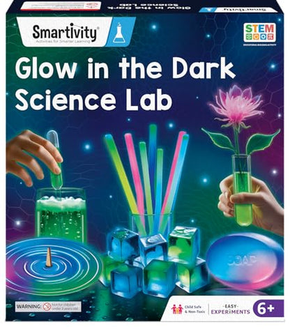 Smartivity Glow Magic Science Kit for Kids 6-12 Years - style: Glow in the Dark Kit