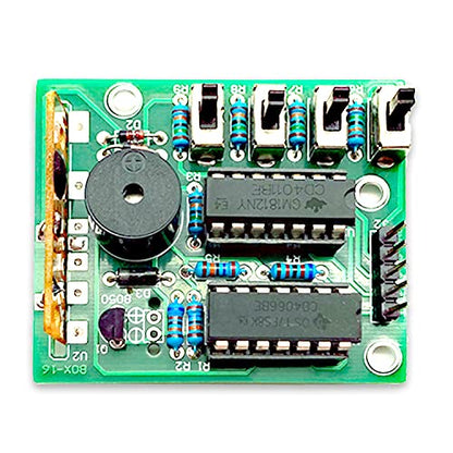 ISolderStore Electronic DIY Kits 16 Music Box Soldering Practice Kit DIY Soldering Project for Teens Kids Adults Thanksgiving Xmas Gift