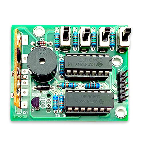 ISolderStore Electronic DIY Kits 16 Music Box Soldering Practice Kit DIY Soldering Project for Teens Kids Adults Thanksgiving Xmas Gift