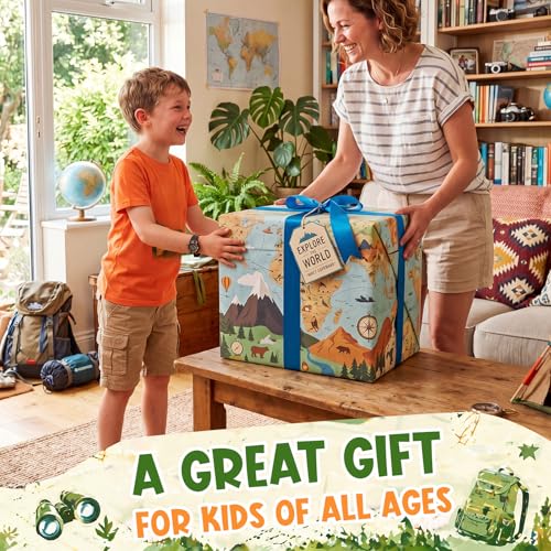 16 Pcs Kid Gardening Tool Bug Explorer Kit, Kid Wheelbarrow Set
