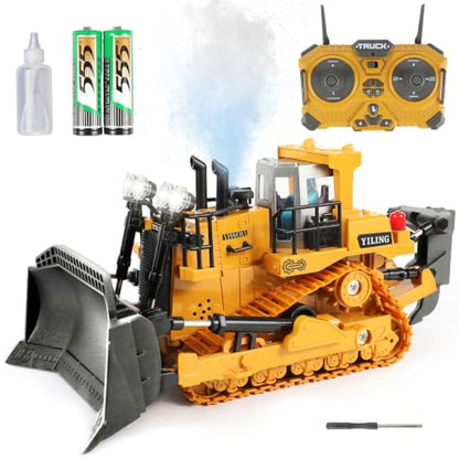 Spray Rc Bulldozer Toys for Boys 11 Channel 50 mins Playtime - style: RC Dozer