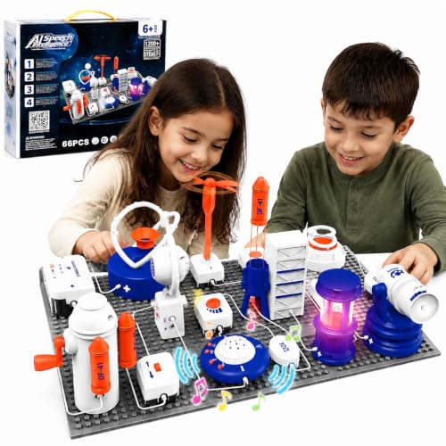 STEM Science Kit for Kids, Electronics Circuit Exploration Toy, 66 PCS - size: Extra Large - 1200+ Projects