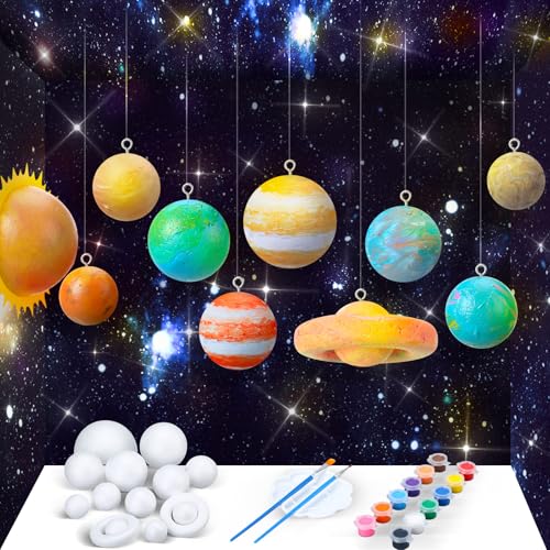38 Pcs Solar System Model Kit Planets Project for Kids Science