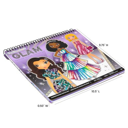 Fashion Angels Glam Fashion Sketch Set - color: Glam Fashion